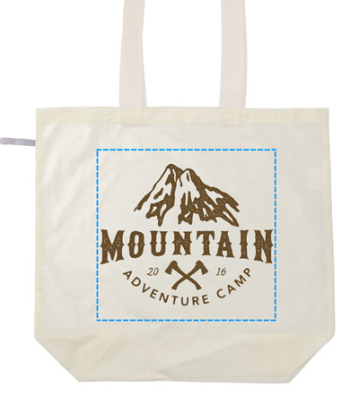 シルク印刷1色の説明　表面 大