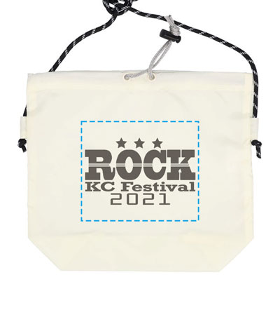 シルク印刷1色の説明　表面