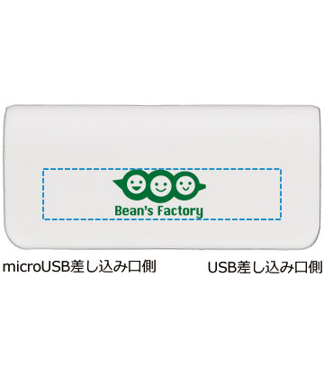 パッド印刷1色の説明　表面