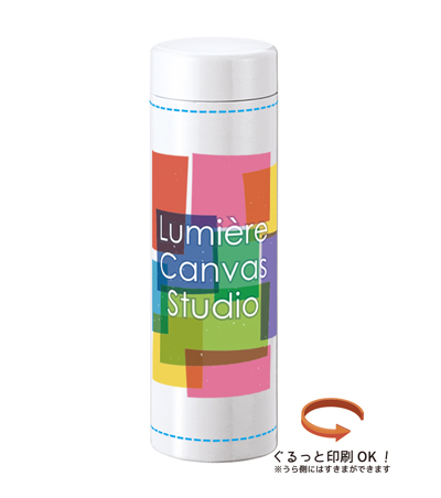 回転インクジェット印刷フルカラーの説明　