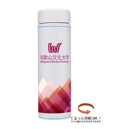 回転インクジェット印刷フルカラーの説明　側面