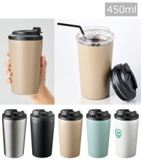リッド付ステンレスサーモタンブラー 450ml
