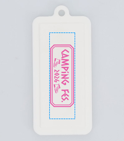 パッド印刷1色の説明　表面