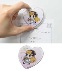 アクリルマグネット ハート