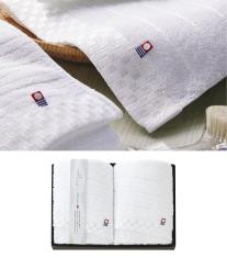 今治しろきらり フェイスタオル2枚