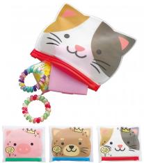 アニマルポーチ付きタオル1個