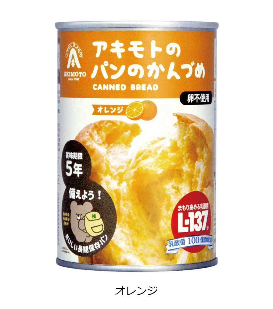 アキモトのパンのかんづめ(乳酸菌入り5年)1缶の画像2枚目