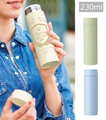 ストッパー付き真空ステンレスボトル230ml 1本