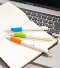 カラフルグリップボールペン