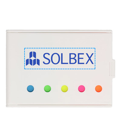 パッド印刷1色の説明　ケース