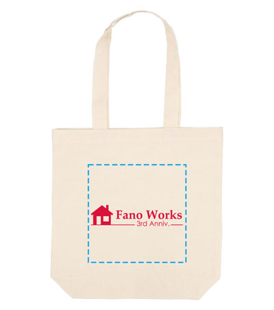 シルク印刷1色の説明　表面 小