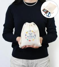 リサイクルコットン巾着S