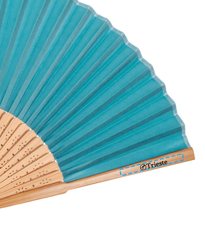 パッド印刷1色の説明　親骨