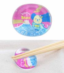 オリジナル クリア箸置き