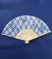 白竹扇子 トンボ市松
