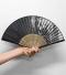親黒染扇子 黒小紋のサムネイル画像2枚目
