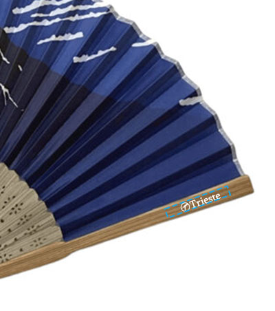 パッド印刷1色の説明　親骨