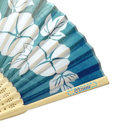 パッド印刷1色の説明　親骨