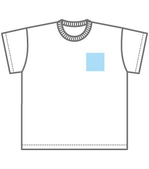 胸(左)