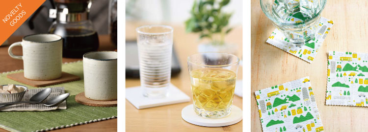 コルクコースター 5 個 飲料コースターに対応 耐熱水 再利用可能