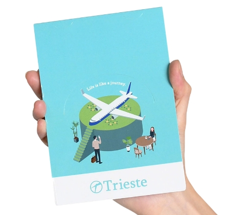 営業用配布用のメモ帳のイメージ