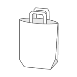 マチあり舟底バッグ