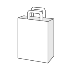 マチあり角底バッグ