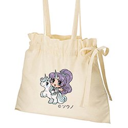 同人イベントの冊子入れやオリジナルグッズとしてのコットントートバッグのイメージ