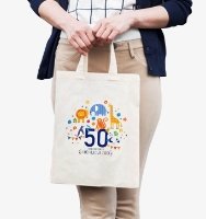 フルカラー印刷対応!記念品・周年グッズに人気のコットントートバッグ