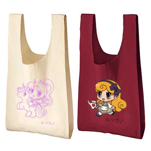 同人グッズのマルシェバッグのイメージ