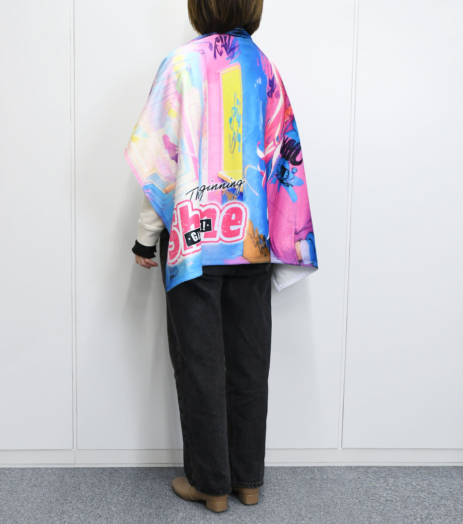オリジナルボアブランケットM・昇華転写プリントの使用イメージ