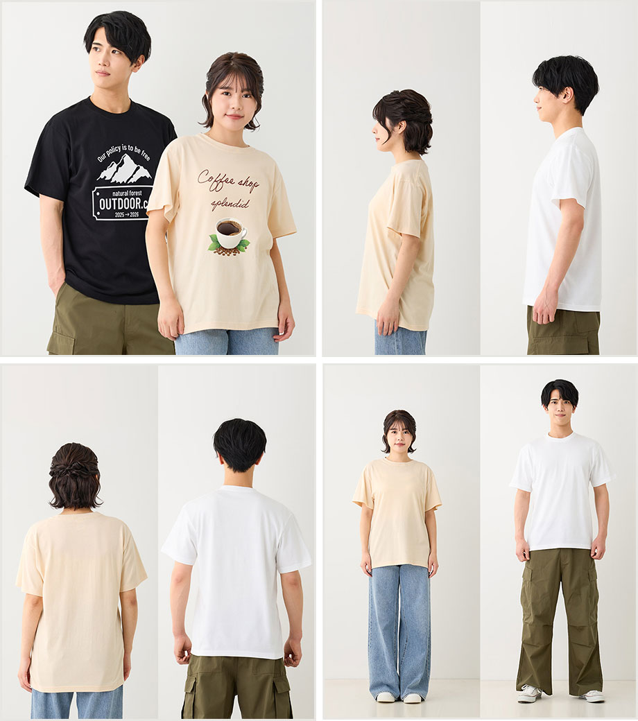 ノベルティTシャツをオリジナル制作｜名入れ印刷・激安・小ロット対応