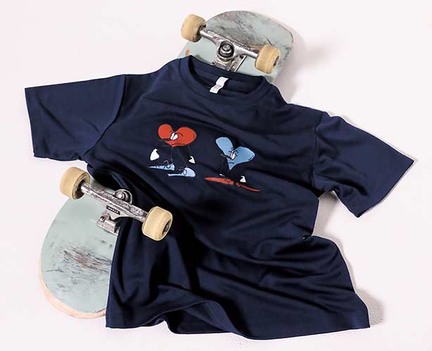 オリジナルグッズのTシャツ