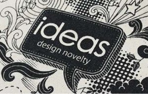 特色インクで印刷したシルク印刷1色の仕上がり例