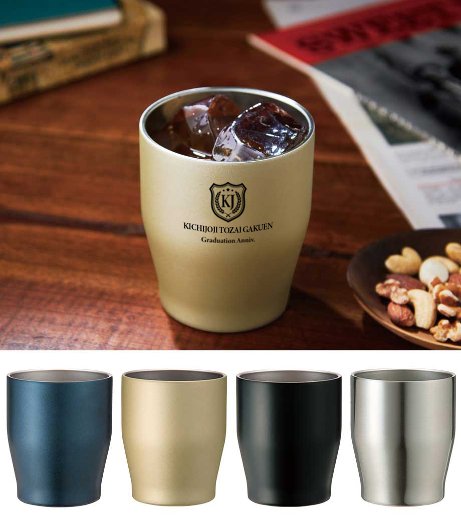 卒団・卒部記念品向け　真空ステンレスカラータンブラー 350ml 1個　U2284240