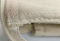キャンバススクエア保冷トート(M) 繰り返し縫われている縫製