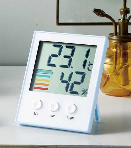 熱中対策デジタル温湿度計商品画像
