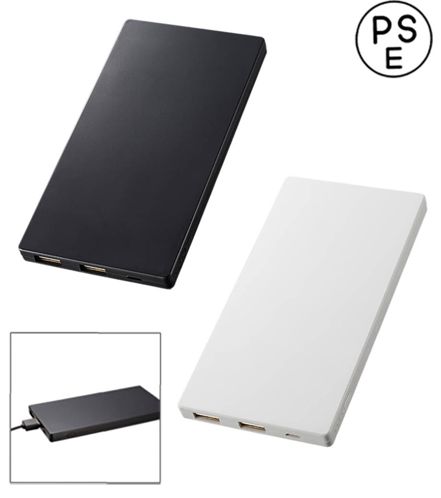 TS-1448　モバイルチャージャー6000 フラット／PSEマーク付