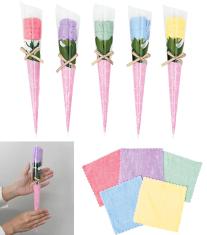 ふんわりローズ花束タオルハンカチ