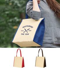 不織布保冷スクエアコンビトート