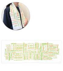 世界の「こんにちは」てぬぐい