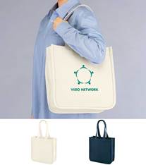 デュラウンド・リサイクルコットンパイピングトート(M)