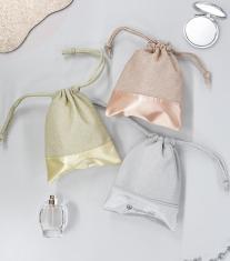 シャイニーナ・ラメ巾着