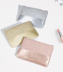 シャイニーナ・ラメスリムポーチ