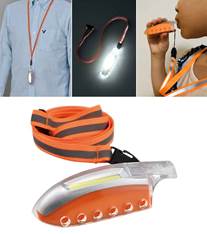 ストラップ付ホイッスルライト