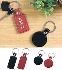 レザーキーホルダー