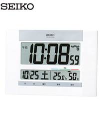 セイコー 電波デジタル掛置兼用時計(SQ429W型)