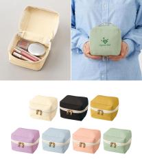 キャンバススクエアファスナーポーチ(S)