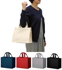 キャンバスボックスランチトート