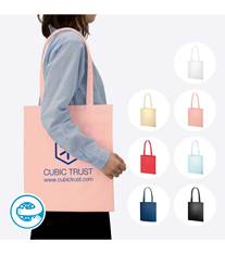 再生不織布フラットショルダートート